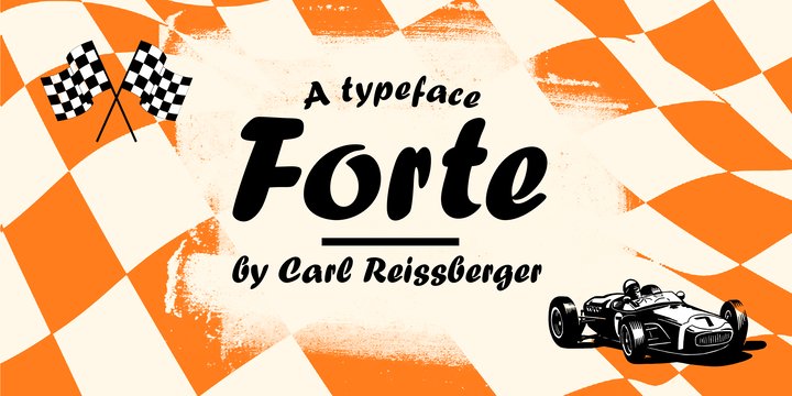 Шрифт Forte