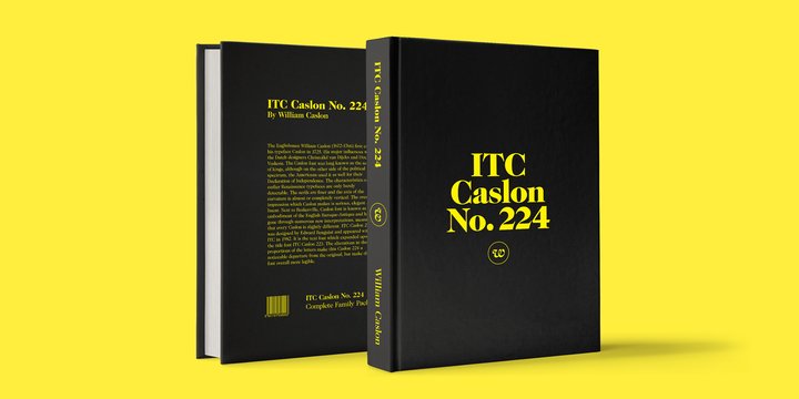 Шрифт ITC Caslon 224