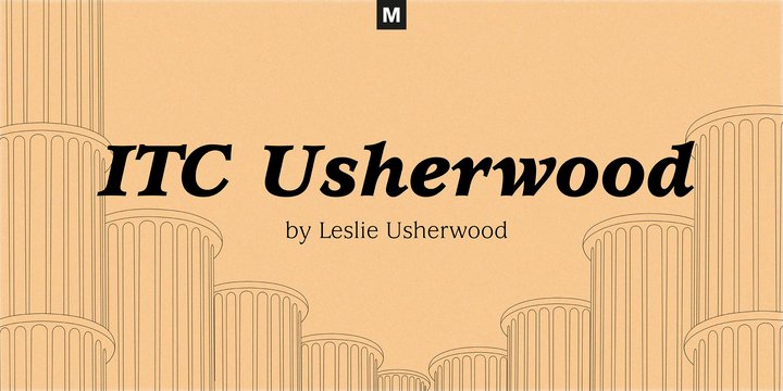 Шрифт ITC Usherwood
