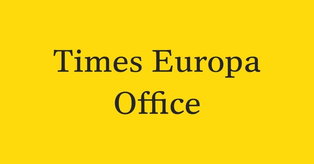 Шрифт Times Europa