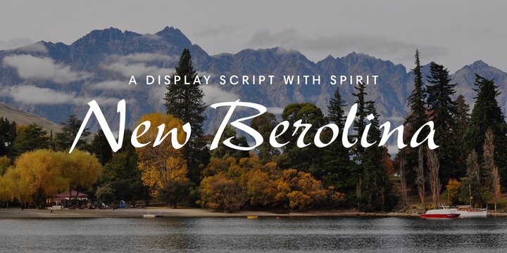 Шрифт New Berolina