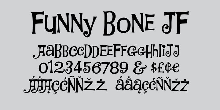 Шрифт Linotype Funny Bones