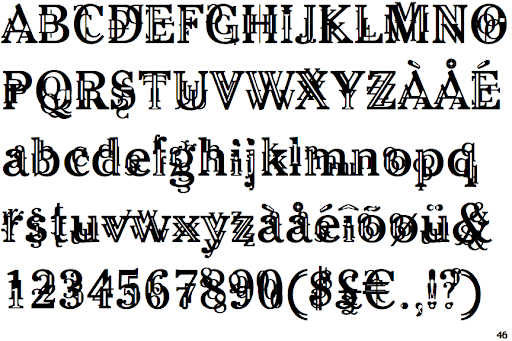Шрифт Linotype Barock