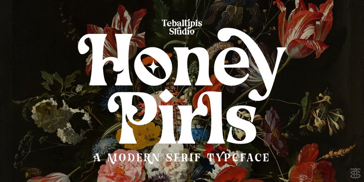 Шрифт Honeypirls
