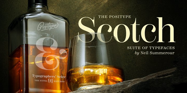 Шрифт Scotch Text Condensed