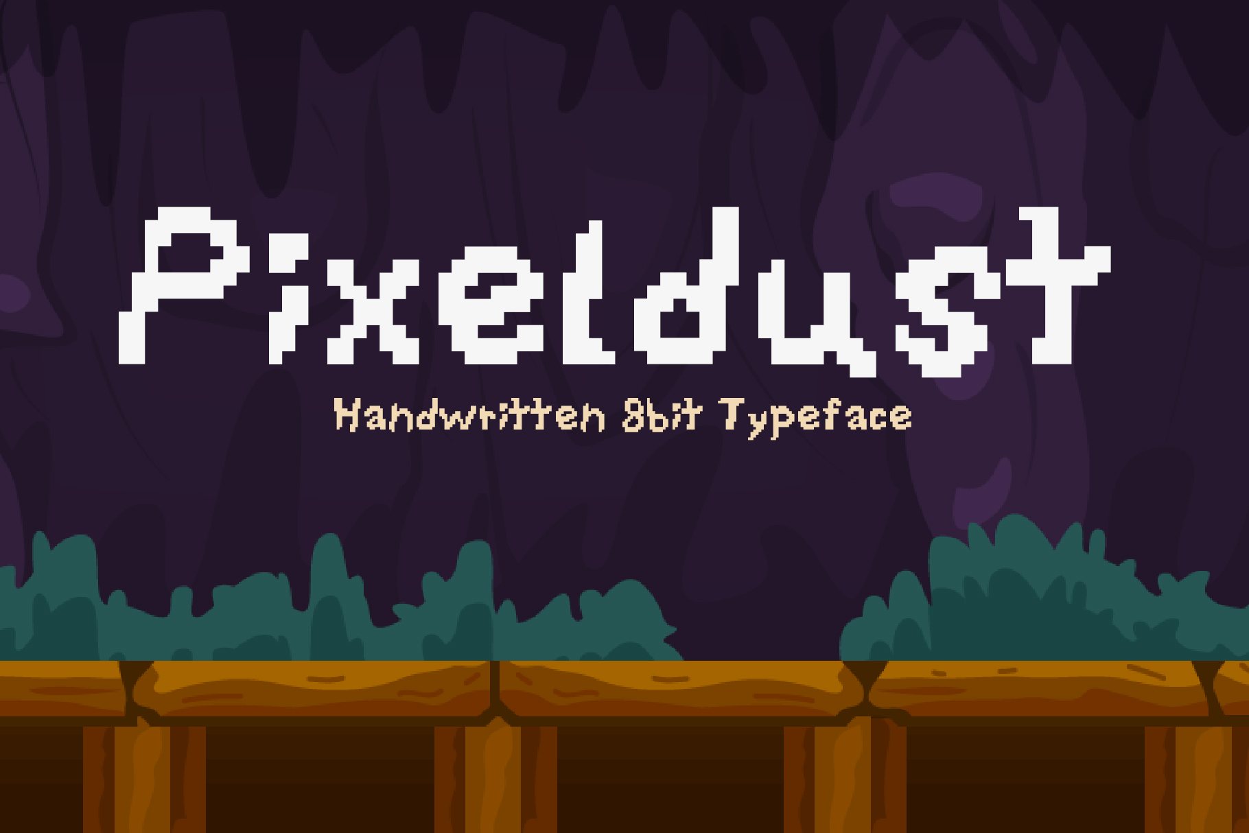 Шрифт Pixeldust