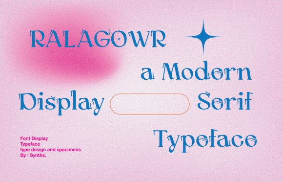 Шрифт Ralagowr