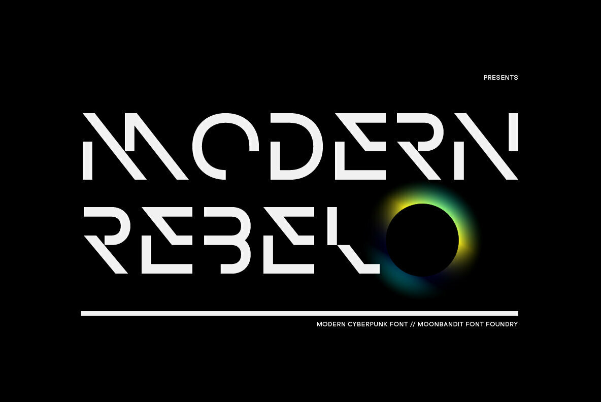 Шрифт MBF Modern Rebel