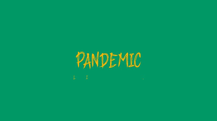 Шрифт Pandemic