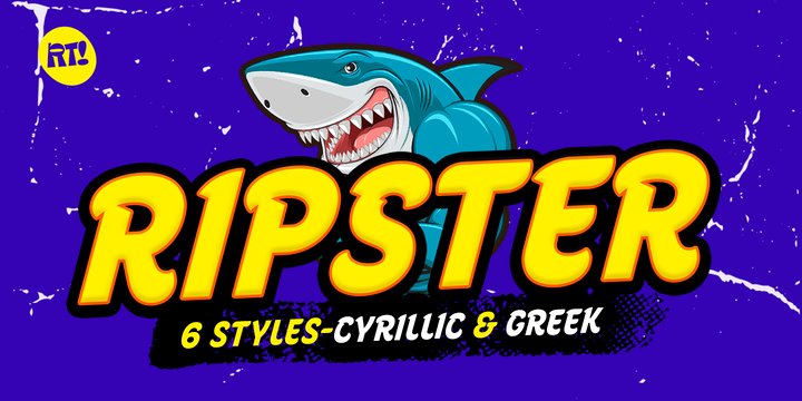 Шрифт Ripster