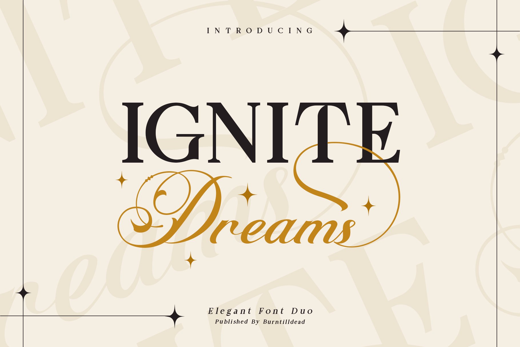 Шрифт Ignite Dreams