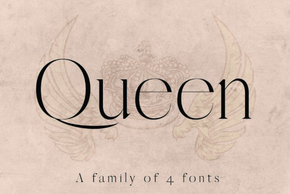 Шрифт Queen