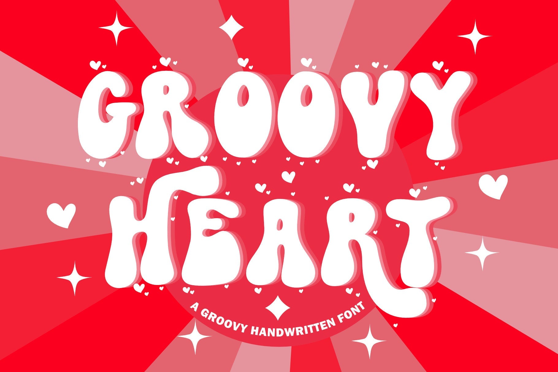 Шрифт Groovy Heart