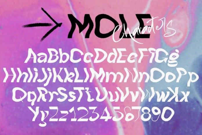 Шрифт Mole
