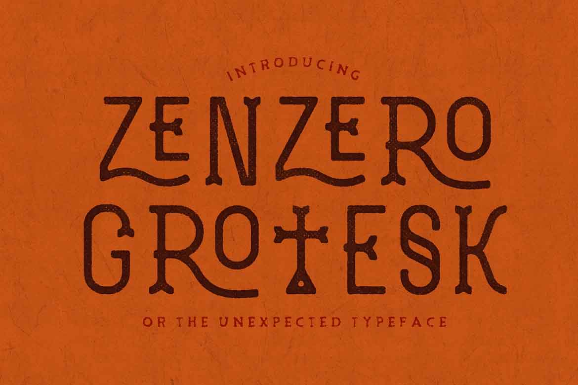 Шрифт Zenzero Grotesk