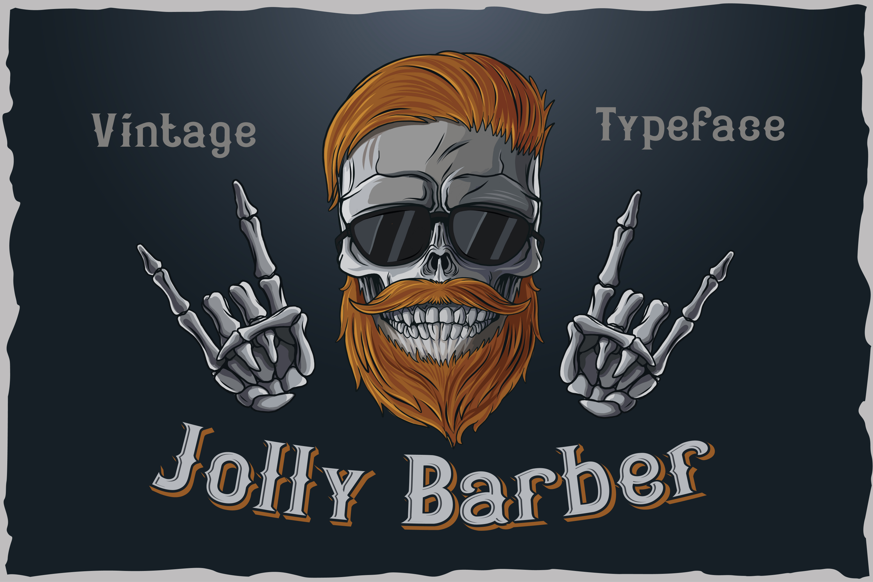 Шрифт Jolly Barber