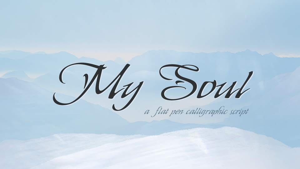 Шрифт My Soul