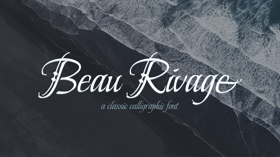 Шрифт Beau Rivage
