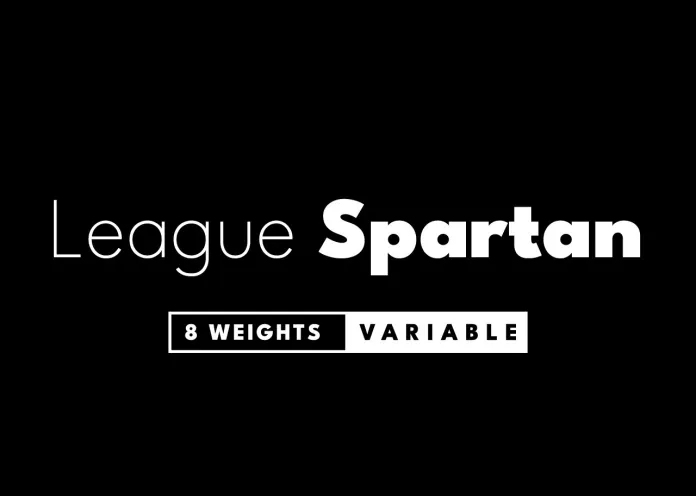 Шрифт League Spartan