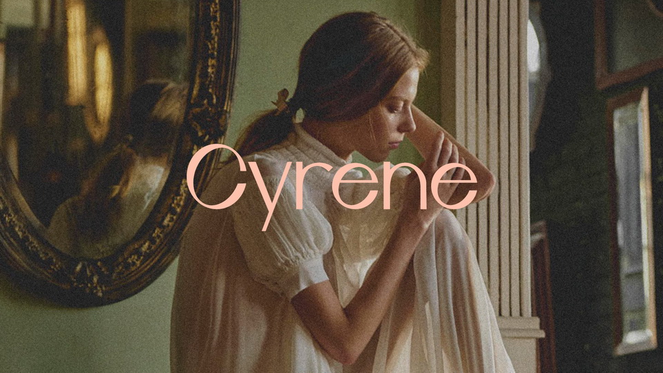 Шрифт Cyrene