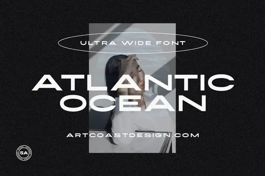 Шрифт Atlantic Ocean