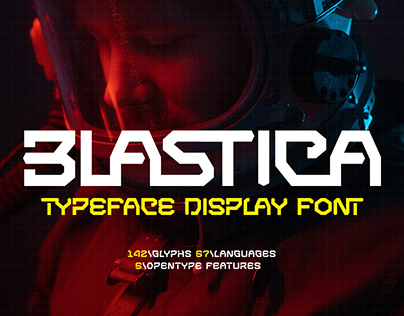 Шрифт Blastica Display