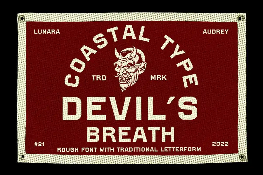 Шрифт Devil's Breath