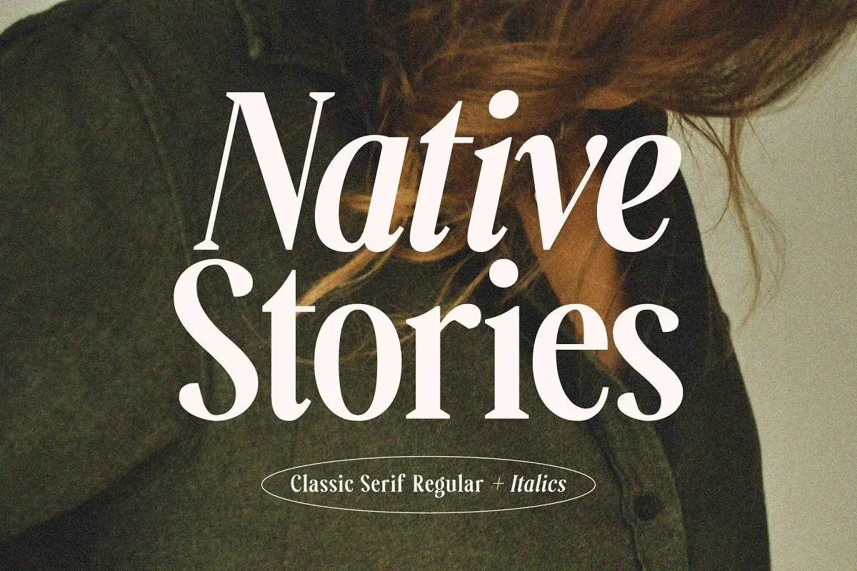 Шрифт Native Stories