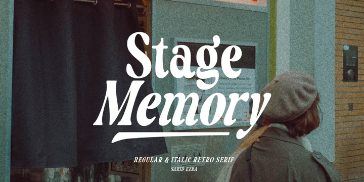Шрифт Stage Memory