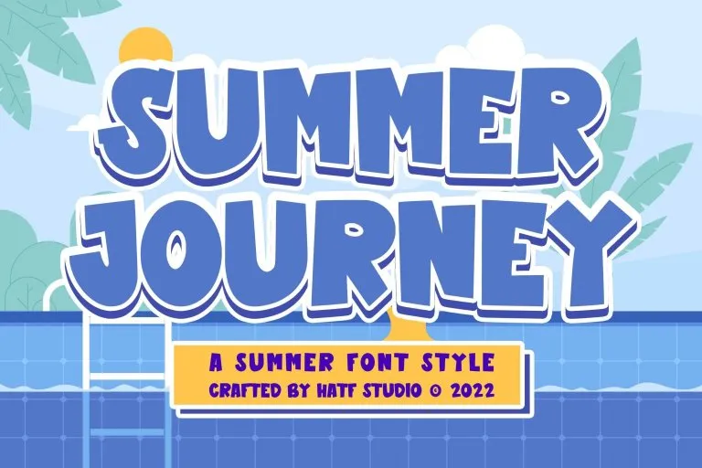 Шрифт Summer Journey