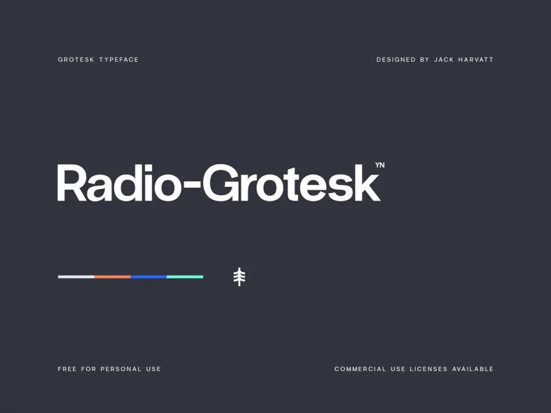Шрифт Radio Grotesk