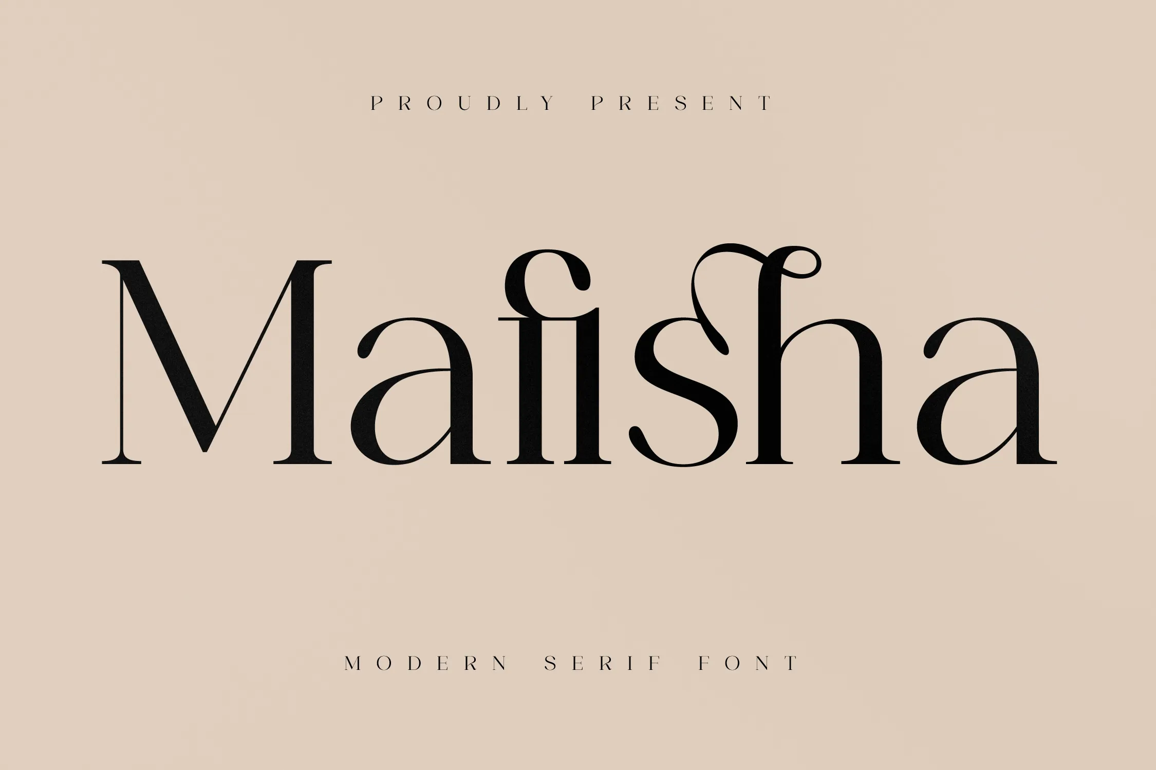 Шрифт Mafisha