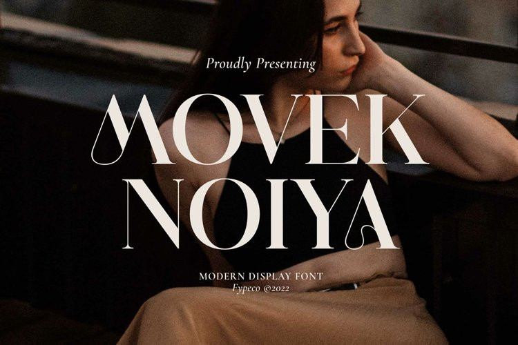 Шрифт Movek Noiya