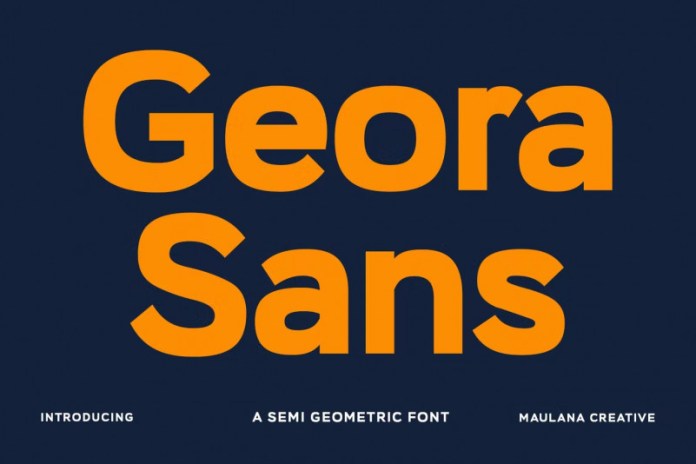 Шрифт Geora Sans