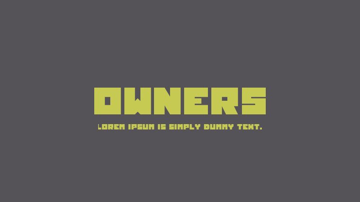 Owners Text