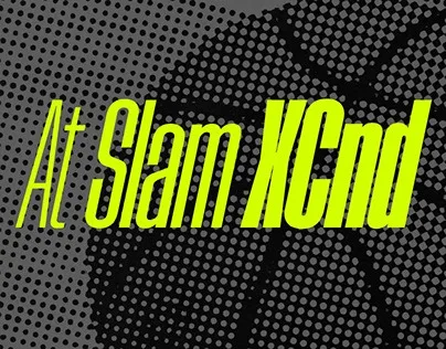 Шрифт At Slam XCnd