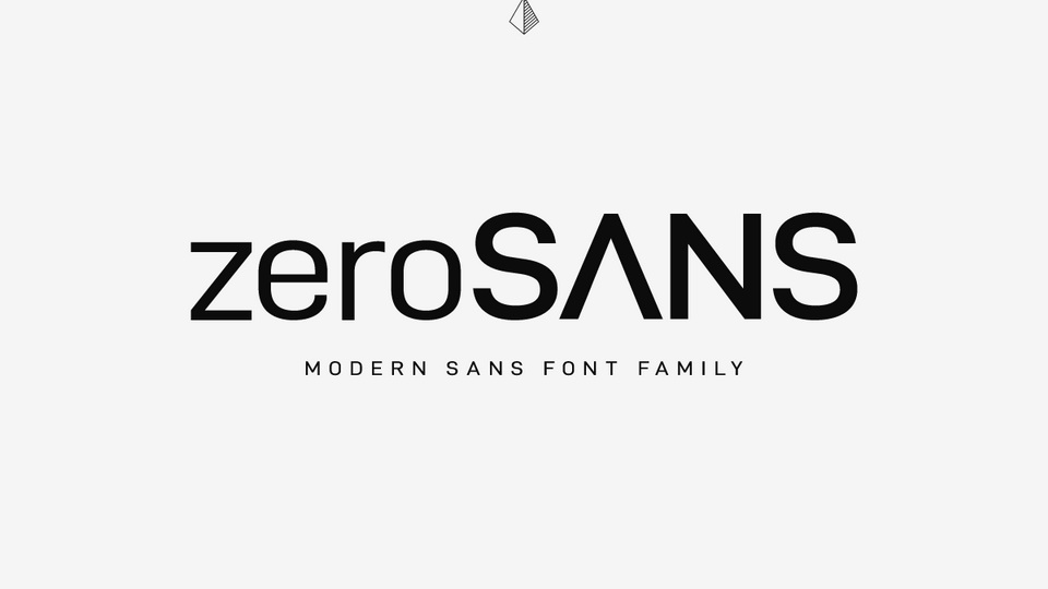 Шрифт Zero Sans