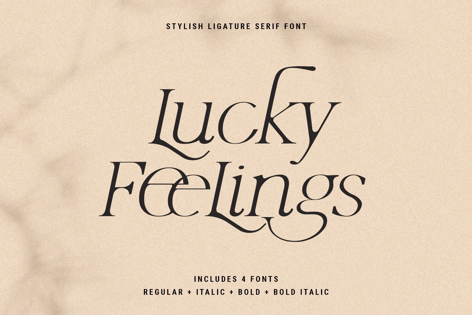 Шрифт Lucky Feelings