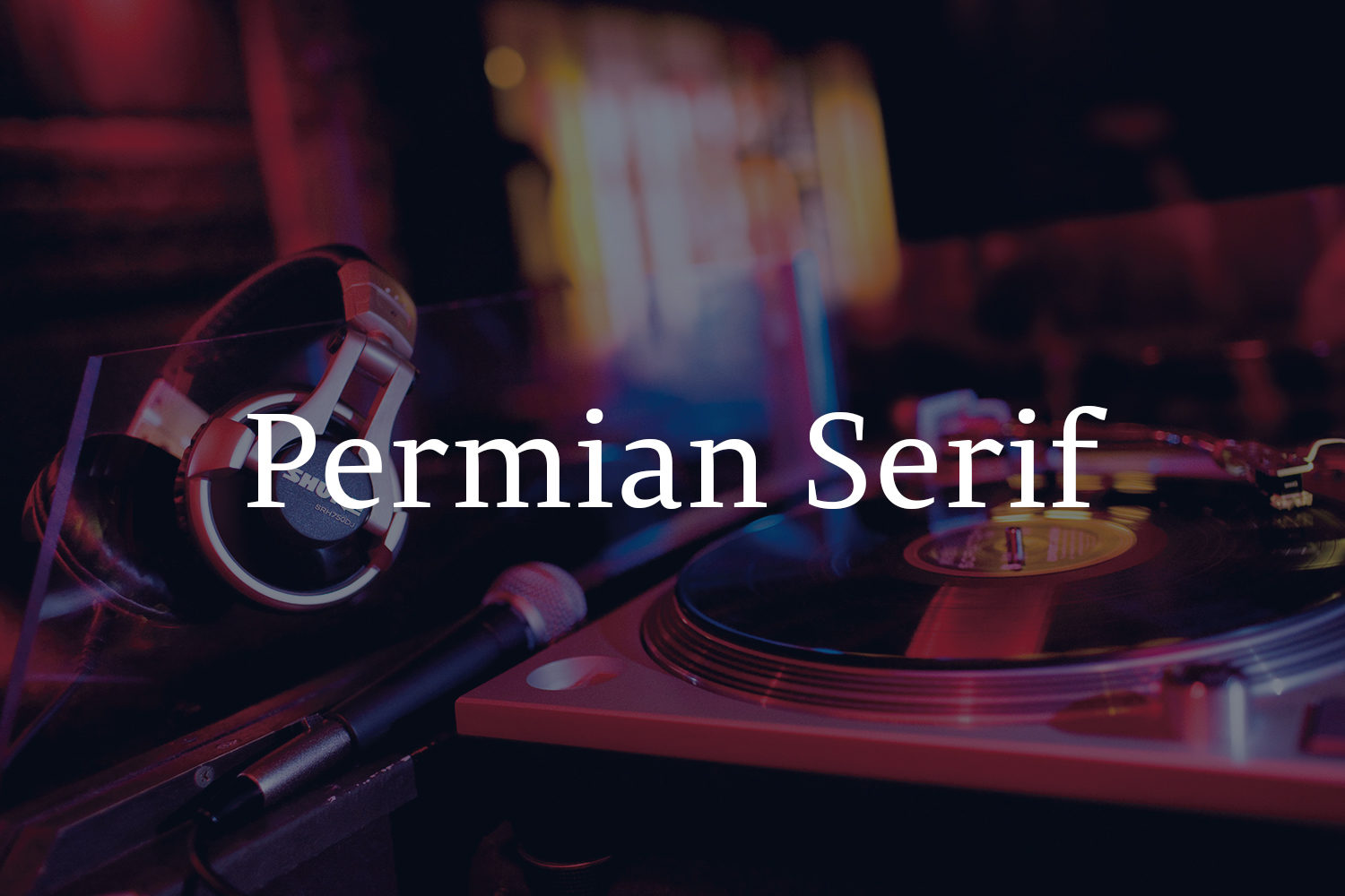 Шрифт Permian Serif