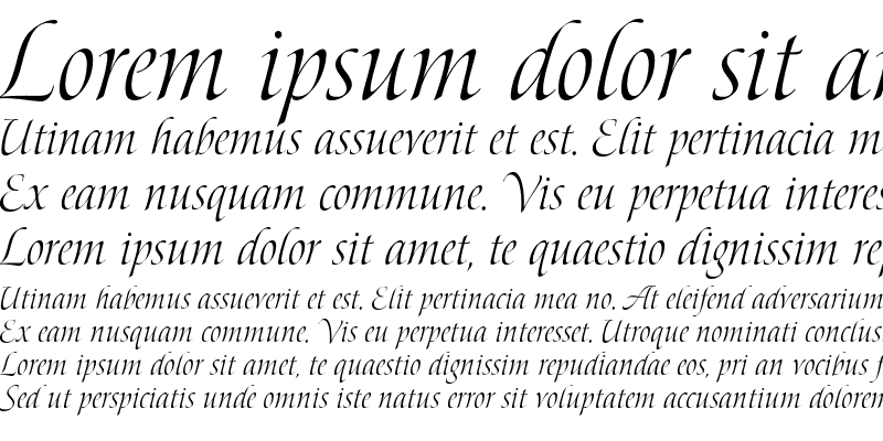 Шрифт Bolero script