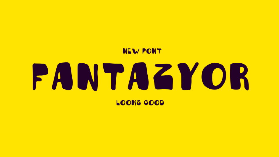 Шрифт Fantazyor