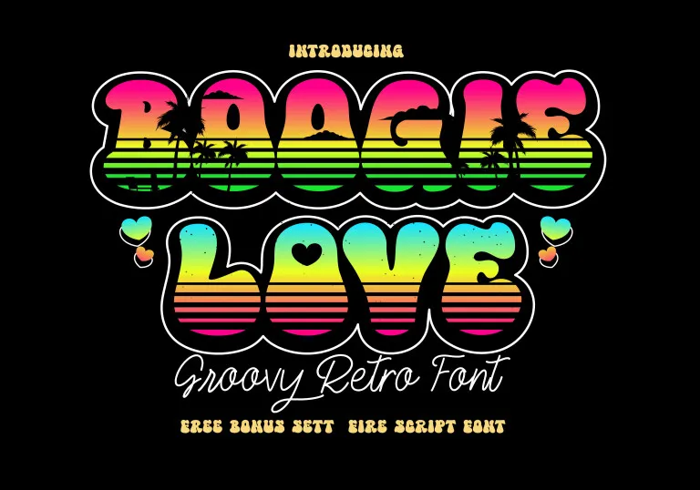 Шрифт Boogie Love