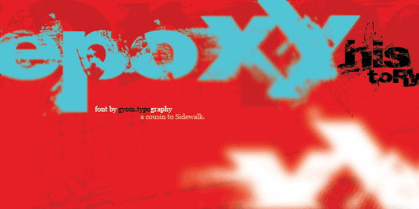 Шрифт Epoxy