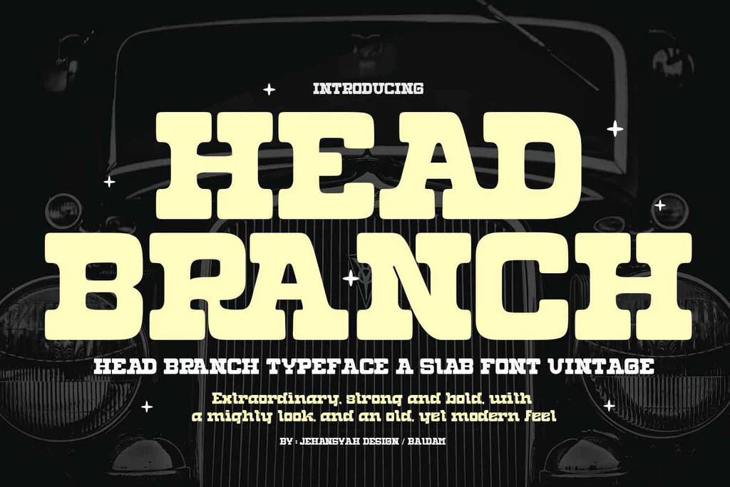 Шрифт Head Branch