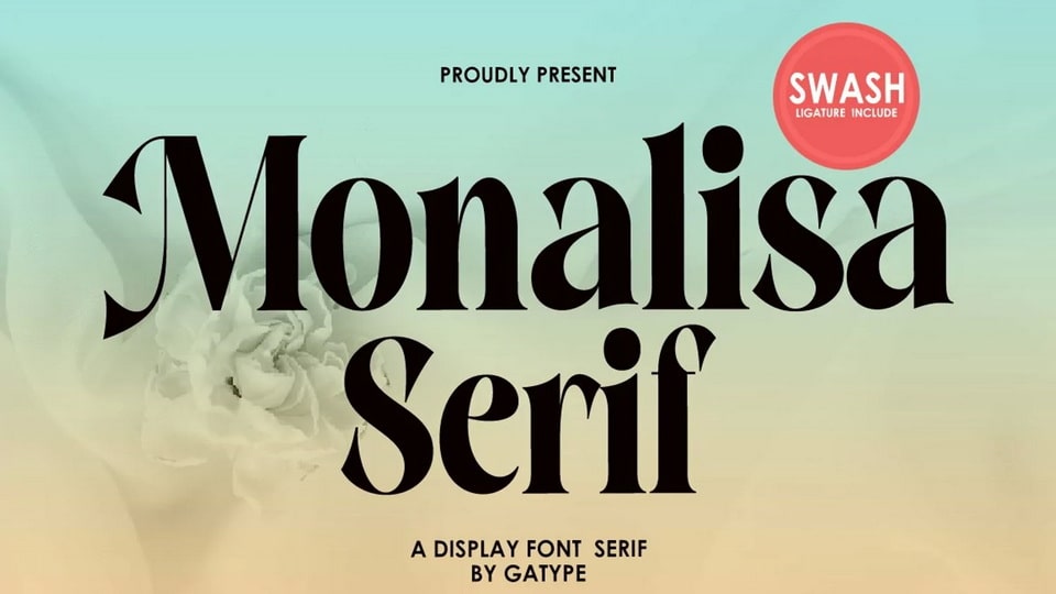 Шрифт Monalisa Serif