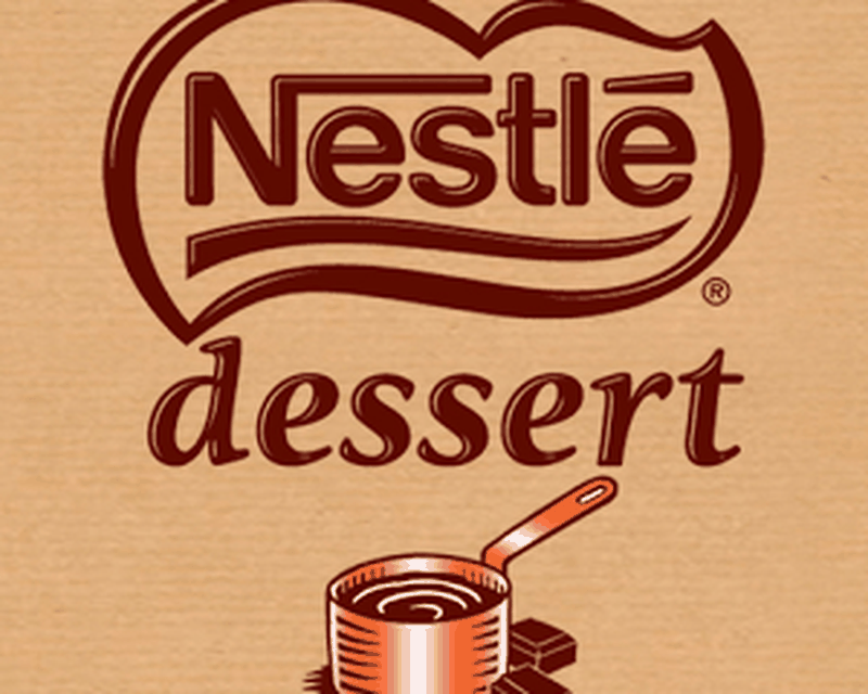 Шрифт Nestle Dessert