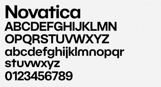 Шрифт Novatica