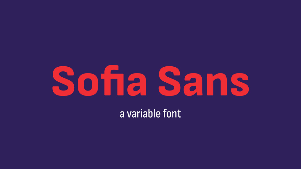 Шрифт Sofia Sans Semi Condensed