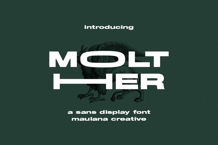 Шрифт Molther