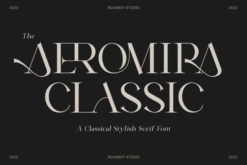 Шрифт Aeromira Classic